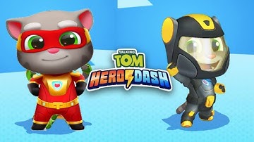 Talking Tom Dash Hero - Noob Vs Pro