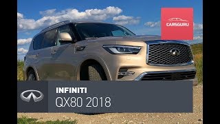 Infiniti QX80 2018. Уважаемый носорог. Infiniti QX80 2018. Уважаемый носорог.