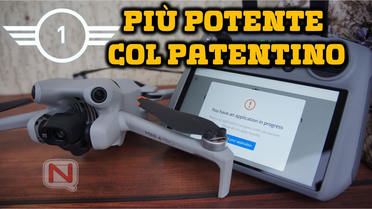 DJI Mini 4 Pro diventa un drone C1: vola più in alto, di notte e in Specific ma serve il patentino