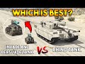 GTA 5 ONLINE : INVADE AND PERSUADE TANK VS RHINO TANK (WHICH IS BEST?)