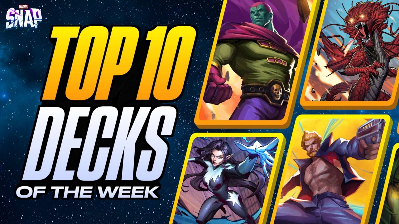 TOP 10 BEST DECKS IN MARVEL SNAP | Weekly Marvel Snap Meta Report #171