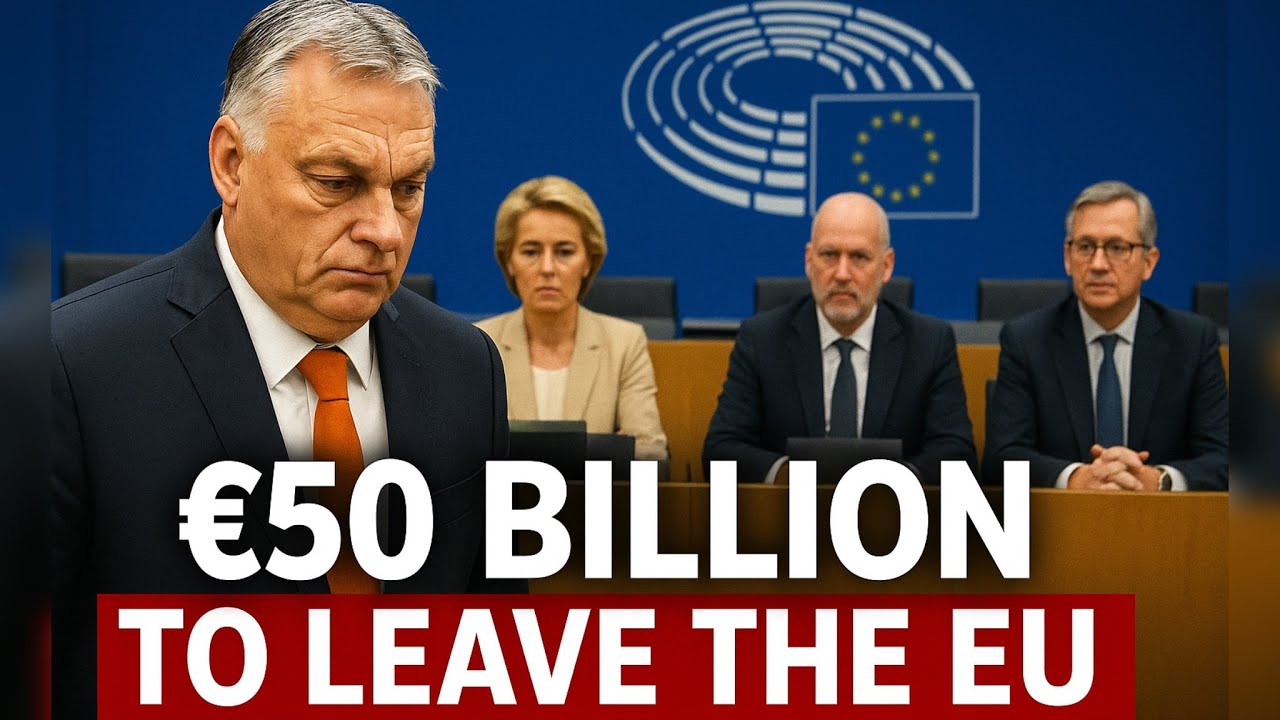 🇭🇺 Реальная цена: Венгрия заплатит 50 миллиардов евро за выход из ЕС