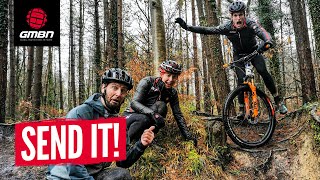 Teaching GCN Roadies How To Mountain Bike - XC Basics!