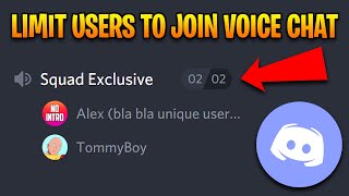 How to Limit Voice Chat to 2 Users on Discord
