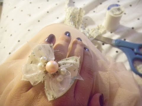 DIY Anillo & collar de lazo! :)