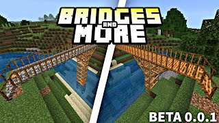 Bridges and more Beta 0.0.1 addon Minecraft Bedrock screenshot 5