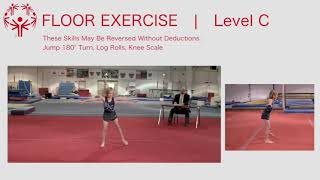 Special Olympics Men's Artistic Gymnastics Level C Floor Exercise