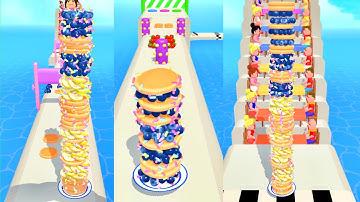Pancake Run 😍🥞🥮All Levels Walkthrough Gameplay Android, iOS New UPDATE😍(PART-3)