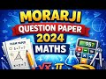 Morarji question paper 2024 ⭐ಮೊರಾರ್ಜಿ ಪ್ರಶ್ನೆ ಪತ್ರಿಕೆ 2024 ಗಣಿತ⭐ #viralvideo #videos