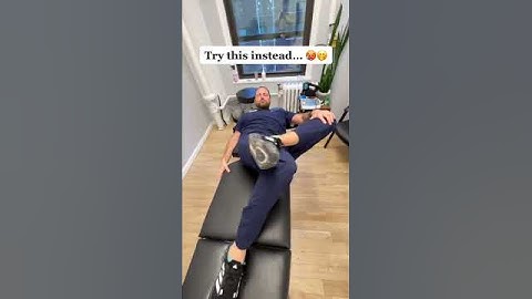 How to CRACK YOUR BACK for Relief