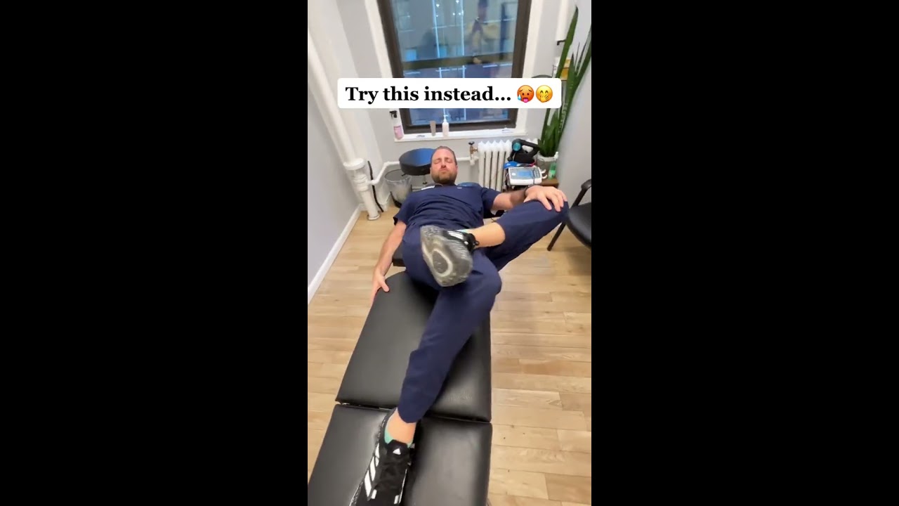 How To CRACK YOUR BACK For Relief