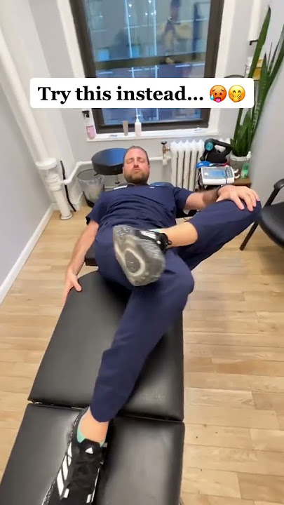 How to CRACK YOUR BACK for Relief
