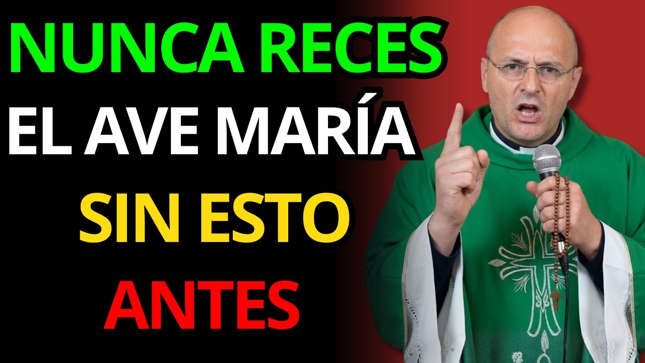 El Padre Spahn advierte: Rezar el Ave María sin esto antes es desperdiciar la oración.