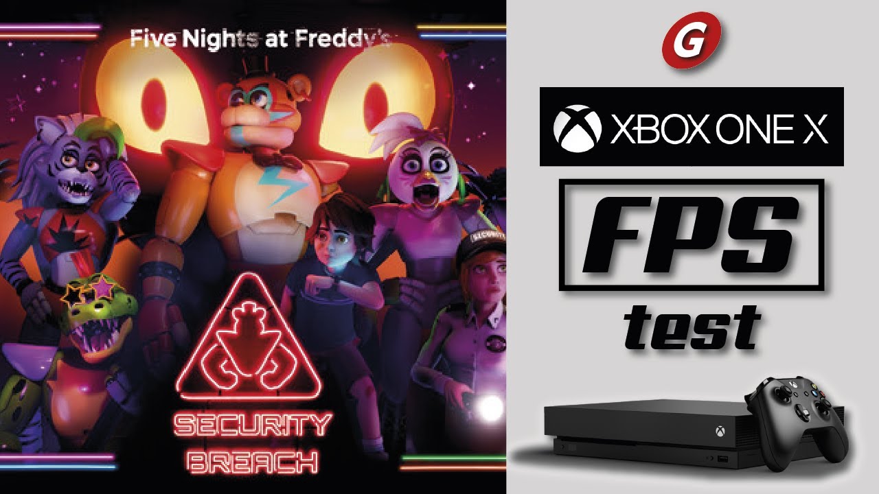 FNaF Security Breach Graphics Comparison  Xbox Series X vs Xbox Series S 