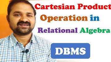 Cartesian Product Operation in Relational Algebra || Examples || Queries || DBMS