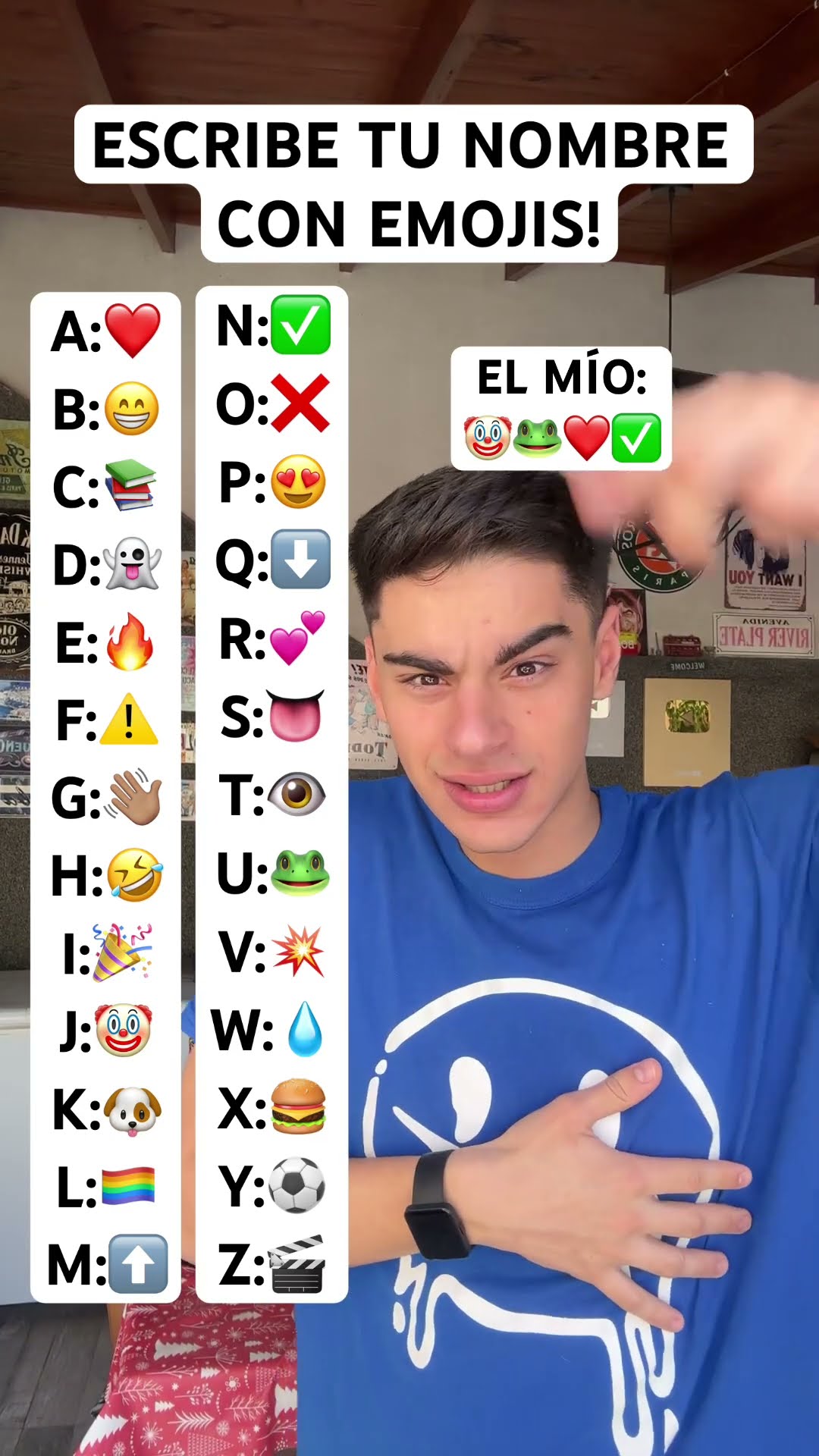 COMO ES TU NOMBRE CON EMOJIS???