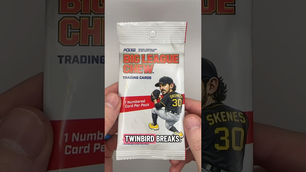 New to market - Big League Chew trading cards from Pulse #twinbirdbreaks #bigleaguechew