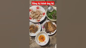 Bữa cơm đạm bạc của người miền Tây #Short