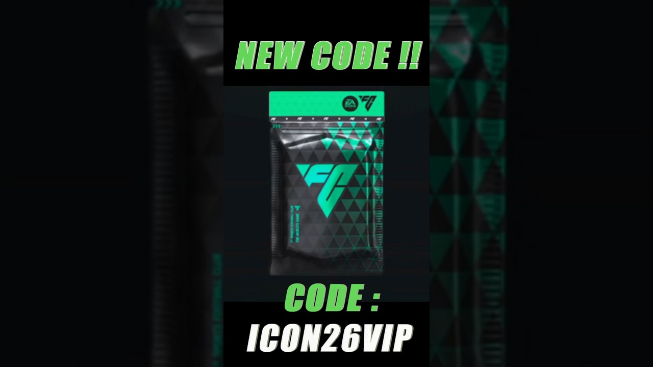🎁 NEW FC Mobile redeem Code : ICON26VIP 😲 