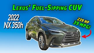 Lexus' 39 MPG Answer To The German Sports CUVs | 2022 Lexus NX 350h