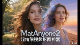 MatAnyone2 - 视频/图像超精细一键抠图神器 视频抠图换背景 支持50系显卡 一件整合包下载