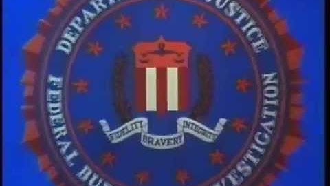 FBI　アメリカ連邦警察　放送予告パワームービー＠2000年