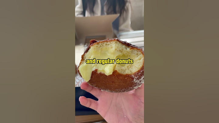Overrated TikTok Famous Doughnuts?