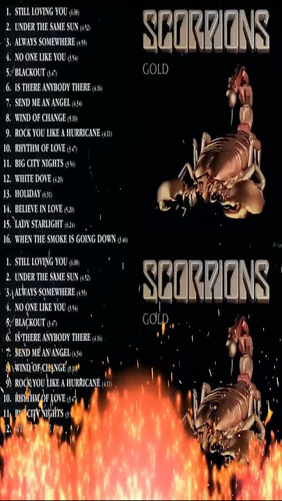 Scorpions Gold   The Best Of Scorpions   Scorpions Greatest Hits Full Album 095126