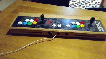 2 Players Full Sanwa Arcade Stick with embedded Raspberry Pi 3