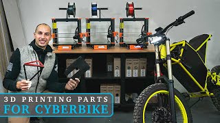 Making of CyberBike / 3D Printing an Electric Motorcycle