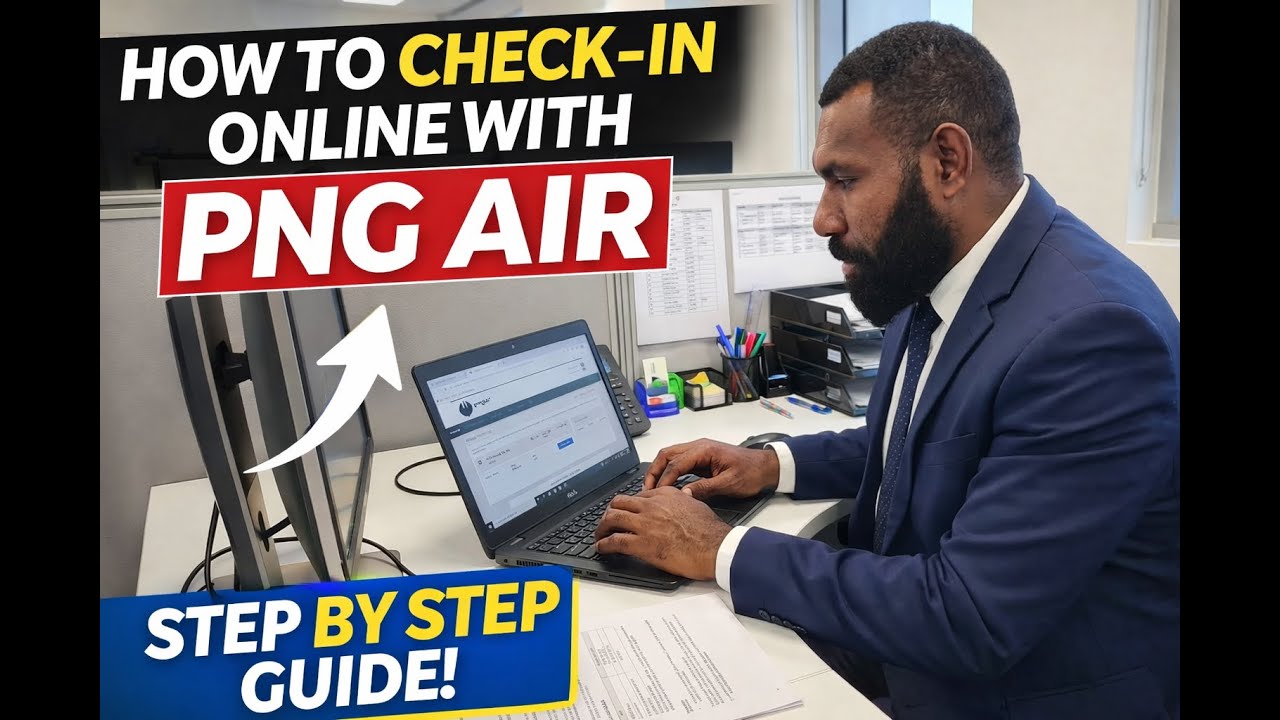How To Check-In Online With PNG Air: Step By Step Guide