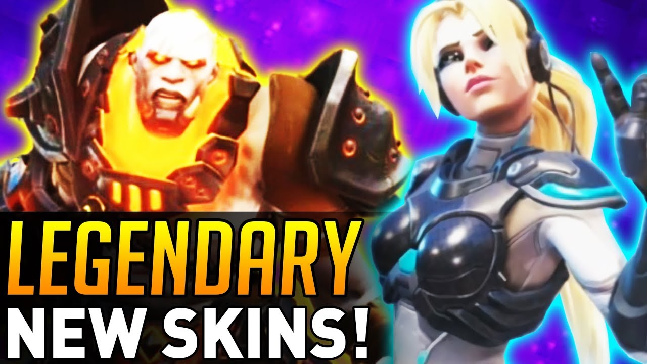 Overwatch | 8 NEW SKINS REVEALED! (All Legendary!) - YouTube
