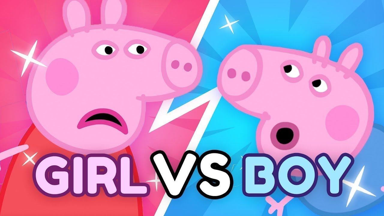 Girl VS Boy 💥 Peppa & George Fallout! 🥊 Peppa Pig Tales Full Episodes