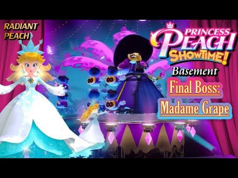 Princess Peach: Showtime! | Basement - Final Boss: Madame Grape (with ...