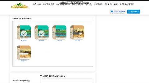 Ngọc rồng Blue | Cách tạo Shop Acc Cho Ae Cần Bán Nick Miễn Phí 100%