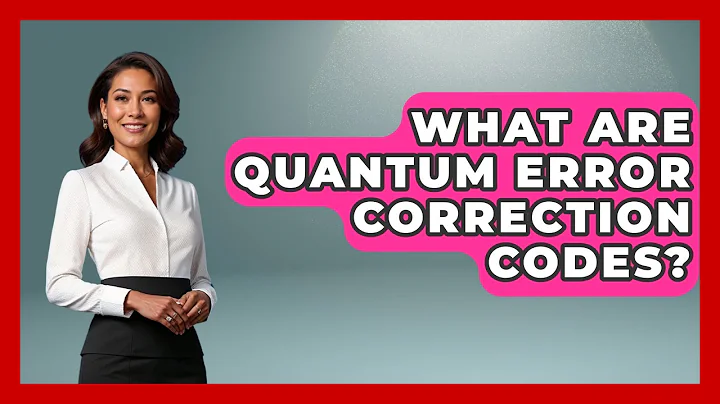 What Are Quantum Error Correction Codes? - Quantum Tech Explained
