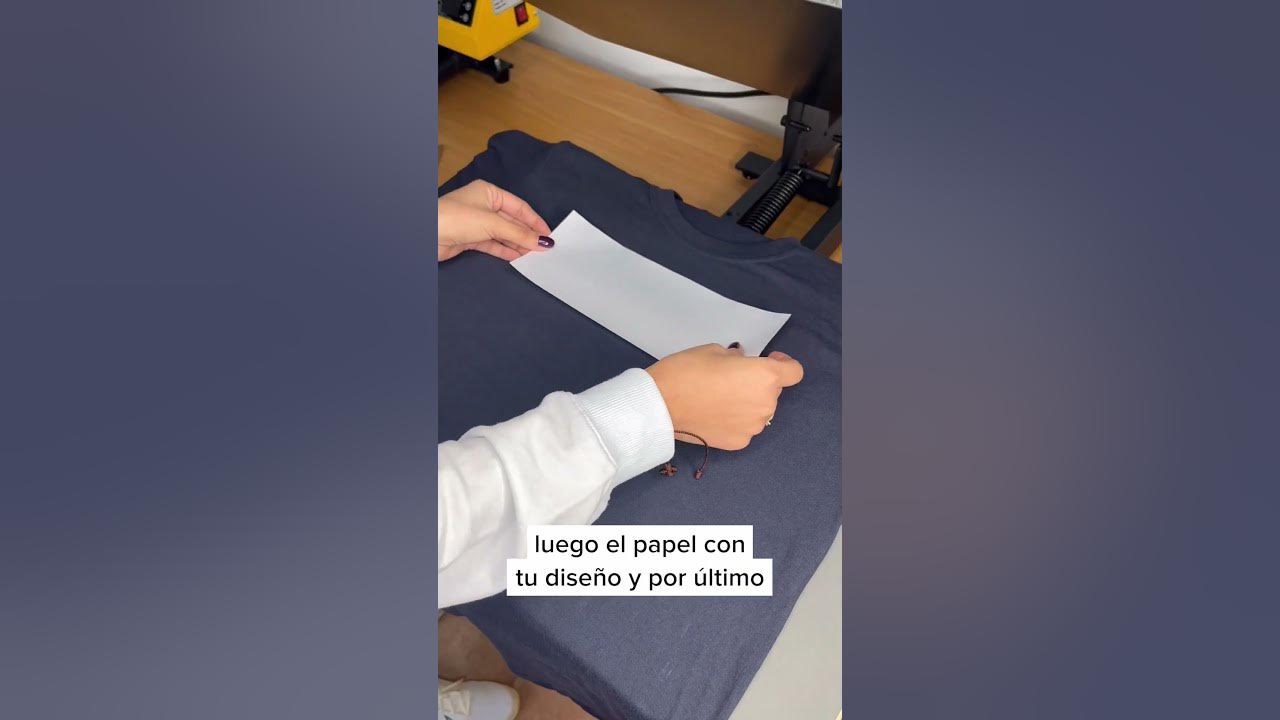 Tutorial para usar el vinil textil SUBLITEC 