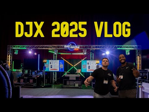 New Dj Gear - Djx 2025 Vlog Recap (both Lighting Usa Booth)