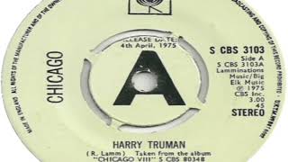 Chicago   Harry Truman 1975