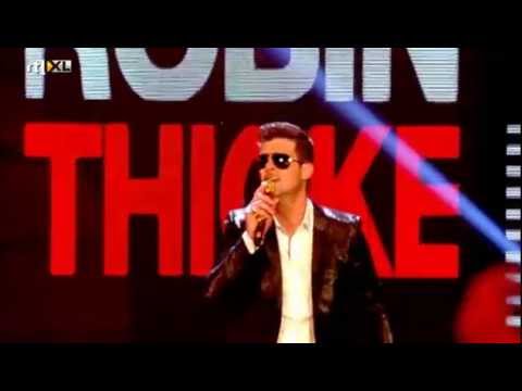 Robin Thicke Live Bij X Factor 20130705 Robin Thicke Live Bij X Factor 20130705