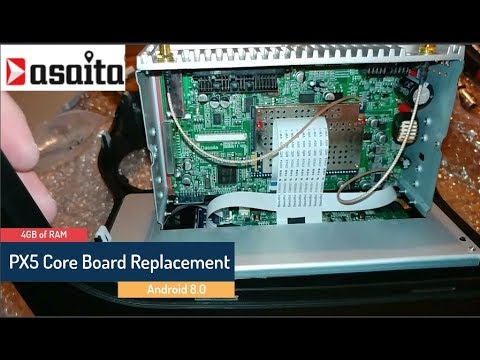 PX5 core board replacement - updated to Android 8.0 and 4GB of RAM