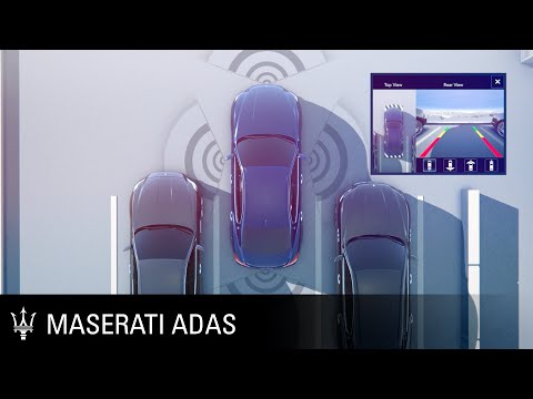 Maserati Advanced Driver Assistance Systems. Surround View Camera - 360° top view