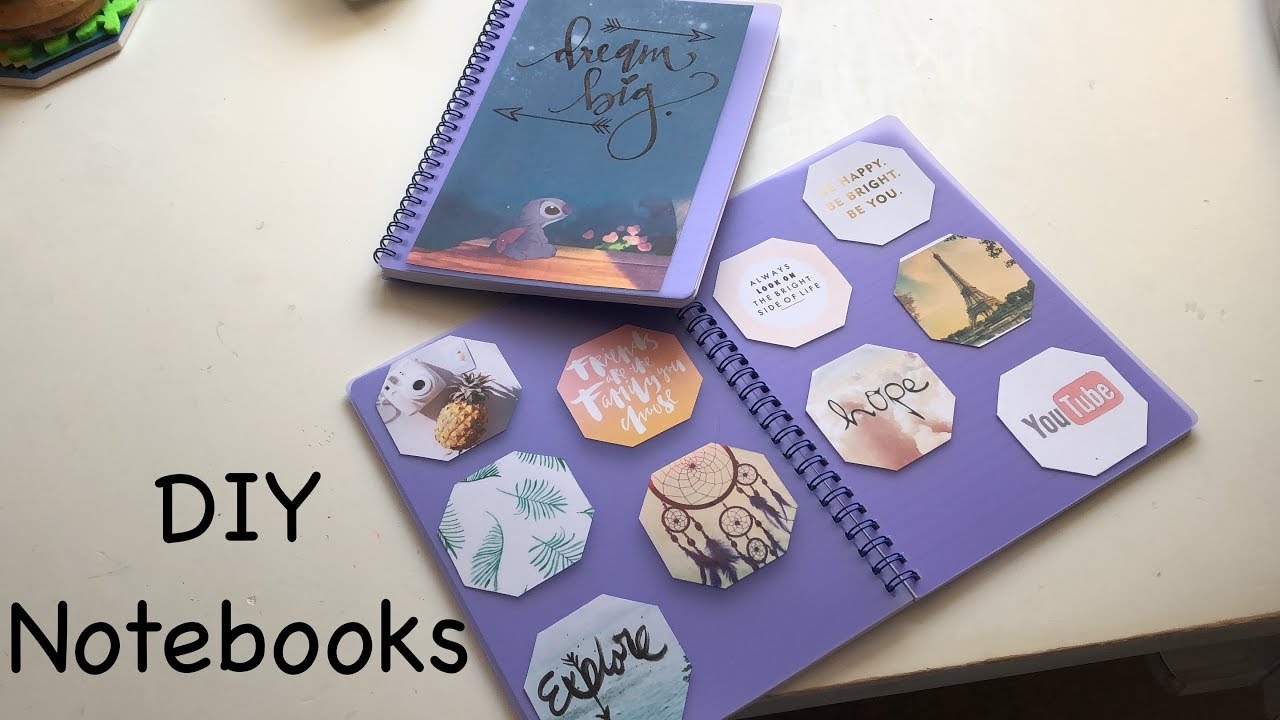 2 DIY IN 1 VIDEO!!! | DIY Notebooks - YouTube