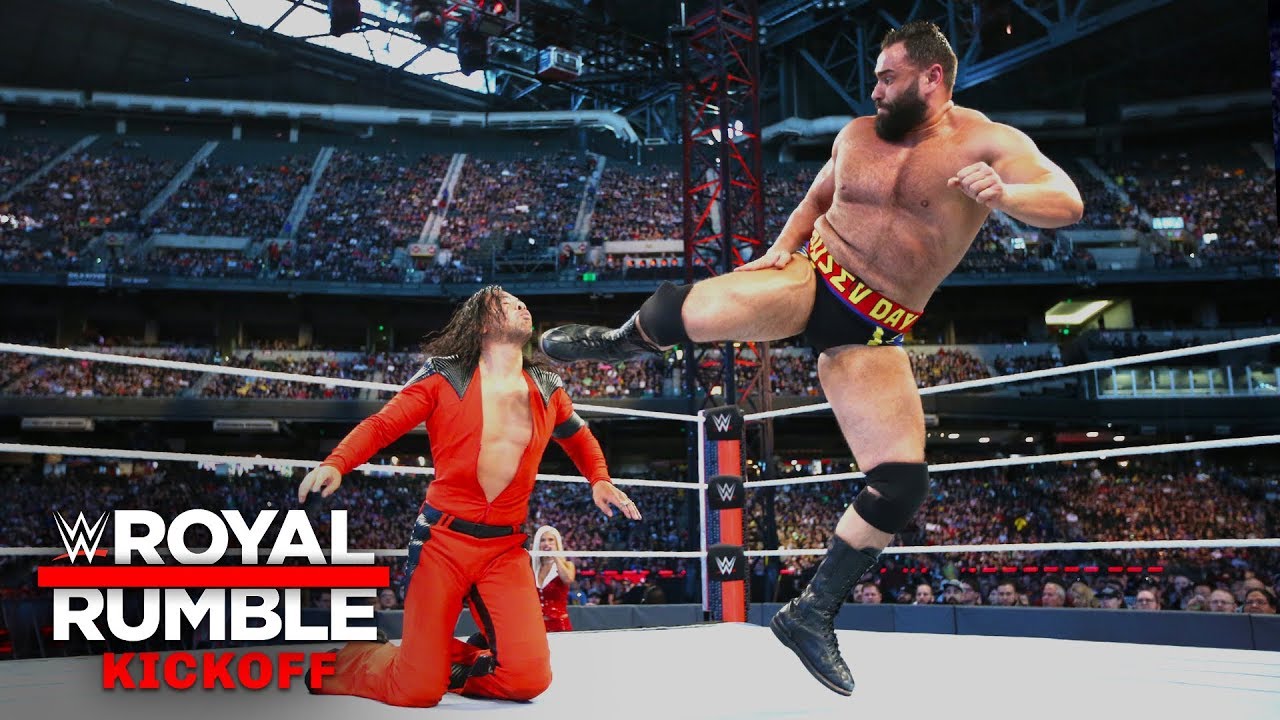 Rusev batters Shinsuke Nakamura in U.S. Title Match: Royal Rumble 2019 Kickoff
