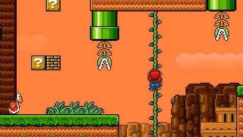 SMBX Custom Level - Cliffside Crushdown