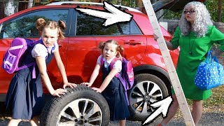 Late for school because of Baldi's Mom. Baldi in real life. Back to school funny video