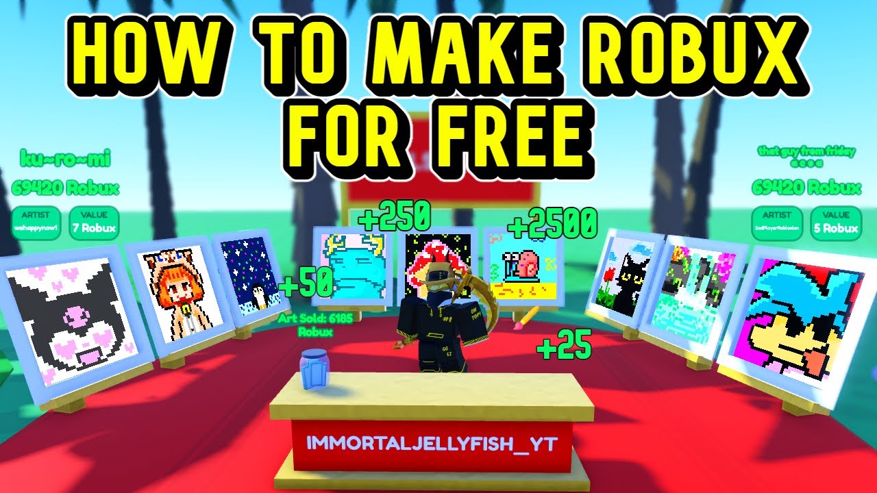 Tutorial de como conseguir robux com a Sions Prize 