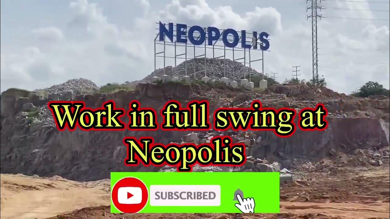 NEOPOLIS Work updates Kokapet SEZ Roads and Development kokapet 