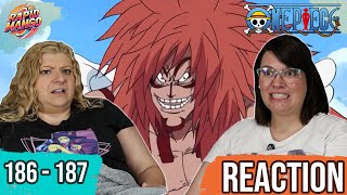 Noland and Calgara!!! | One Piece | Episodes 186 & 187 Reaction
