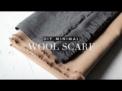 Video: How To Sew A Men's Scarf